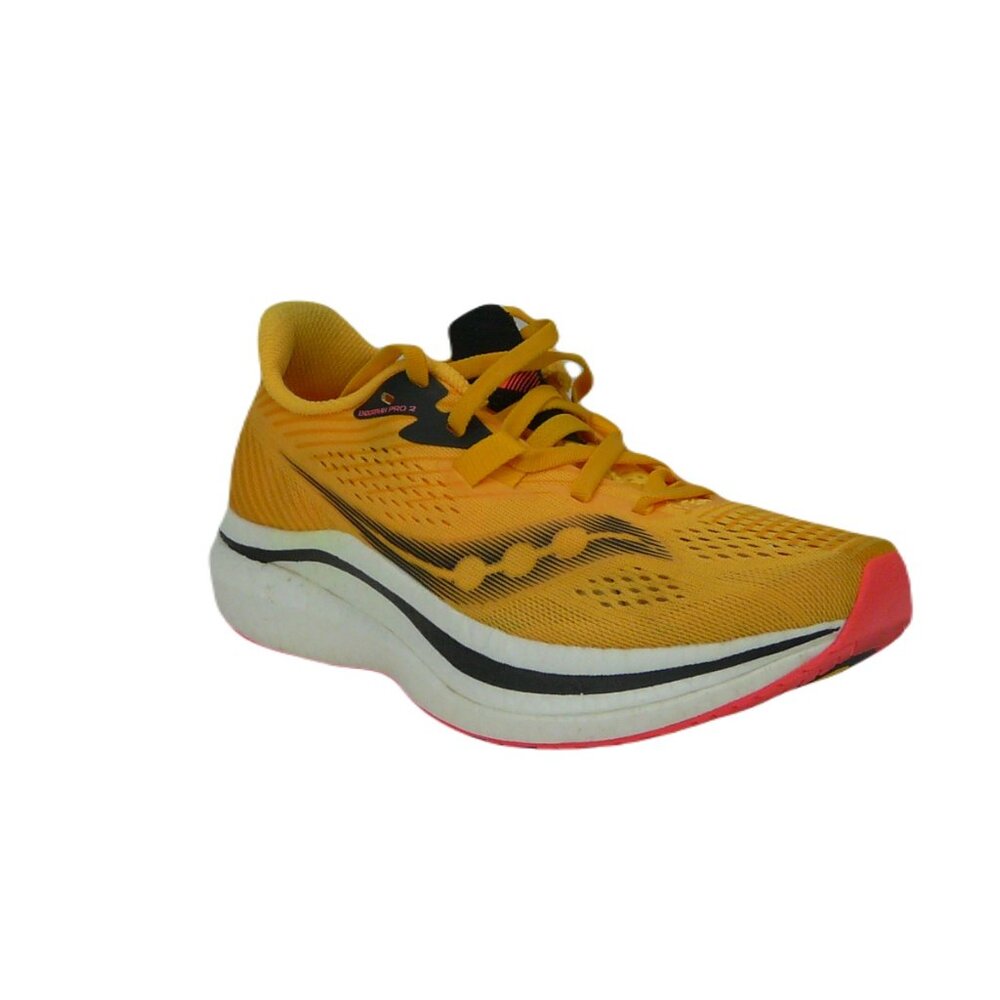 SAUCONY ENDORPHIN PRO 2 RUNNING SHOE WOMEN'S VIZIGLD/VIZIRED US 7.5